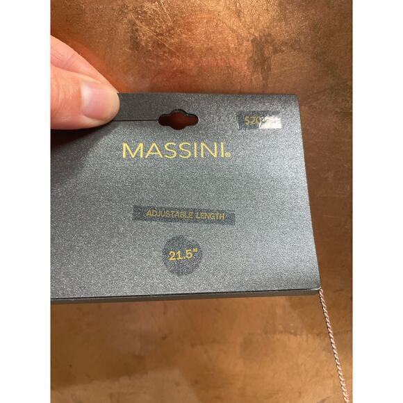 NWT Layered Necklace Rose Gold‎ & Silver Chain with Enamel & Crystal Beads 21.5" - Picture 4 of 8